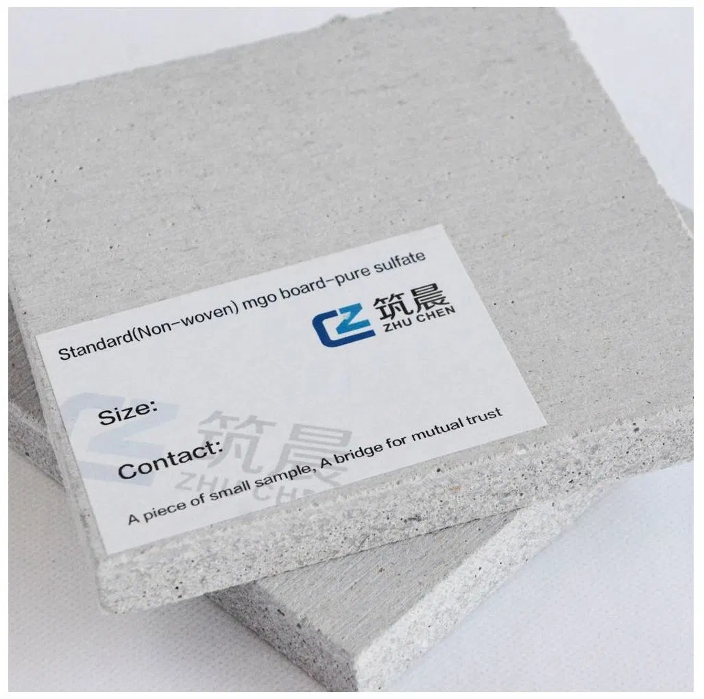Magnesium Oxide/MGO Fireproof Sulfate Resistant/Fireproof Wall Chloride Free Interior Decoration Board for Floor/Ceiling Core/SIP Laminated Standard