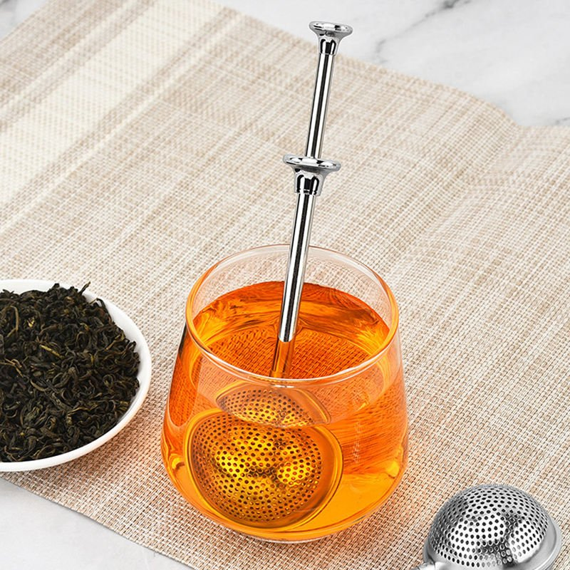 Powdered Sugar Shaker Duster Flour Dispenser Shaker with Spring-Operated Handle