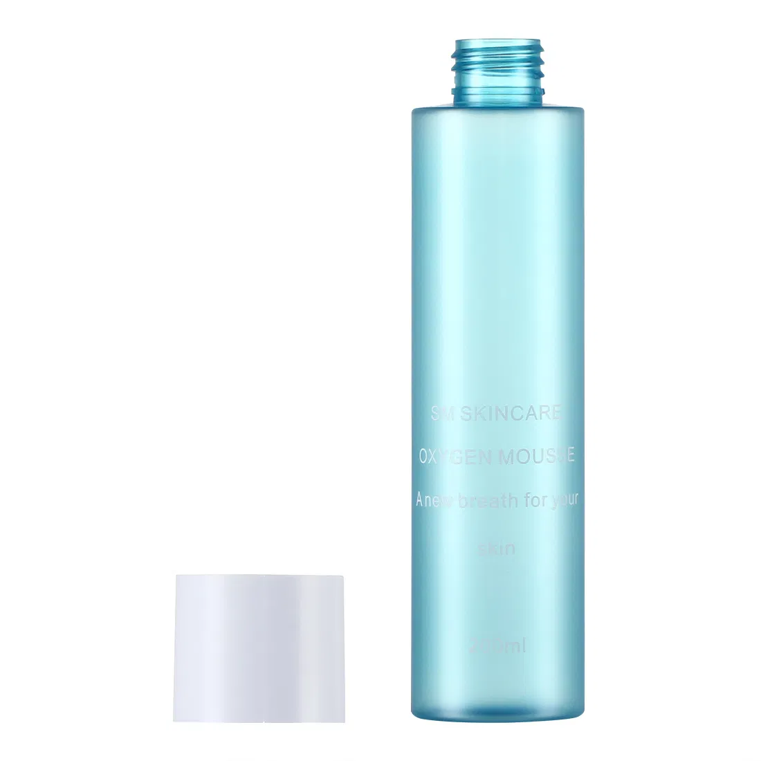 Luxury Black Aluminum UV as Double Layer Skincare Bottle Sets Packaging 30ml 50ml 100ml Clear Frosting Glass Bottle