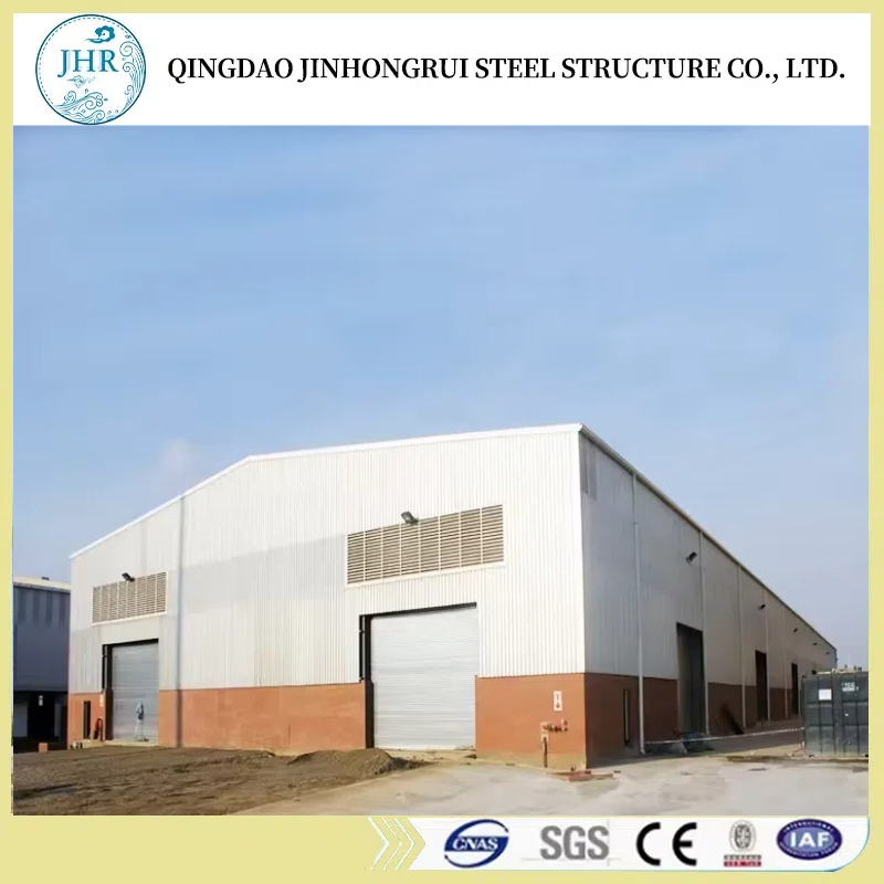 Factory Manufactured Metal Engineered Customized Prefabricated Steel Structure Warehouse