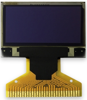 OLED дисплей 0.96 дюйма 128x64, синий с желтым