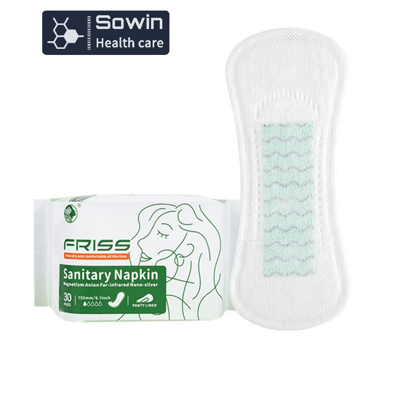 Feminine Hygiene Products Exporter Wormwood Powder Chip Anti-Inflammatory Sanitary Napkin