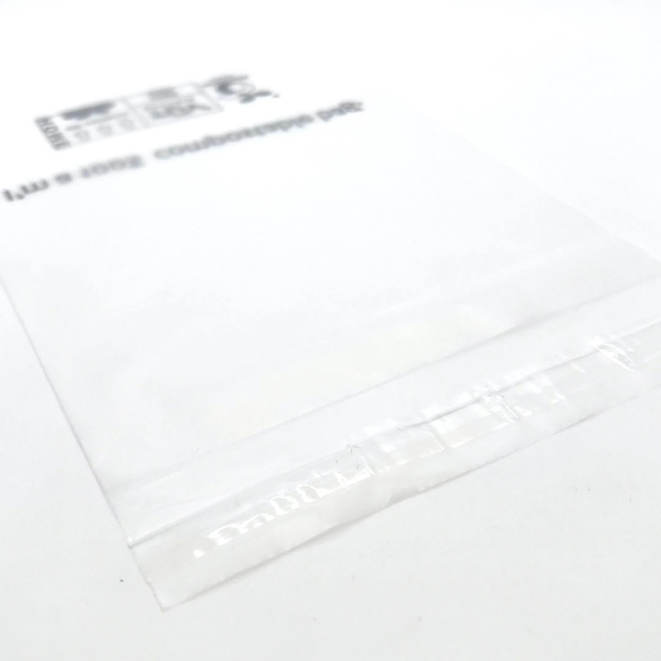 Biodegradable Transparent Soft Touch Bag Packaging with Printed Logo with Press Seal 10