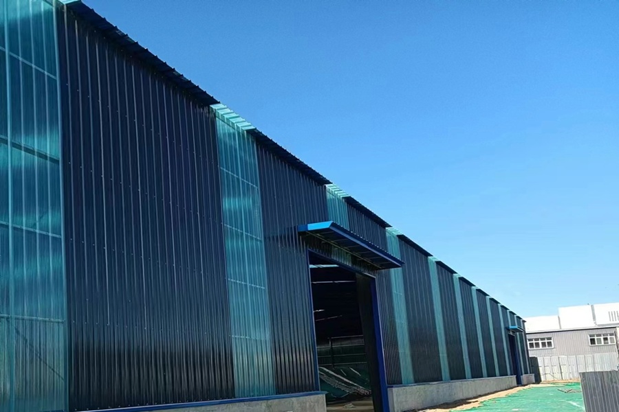 GRP FRP Clear Transparent Translucent Roofing Sheet Daylighting Sheet Sunlite Sheet