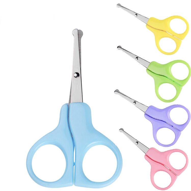 Ready to Ship Baby Nail Scissors Newborn Manicure Tool Baby Nail Cutter Safety Nail Clippers