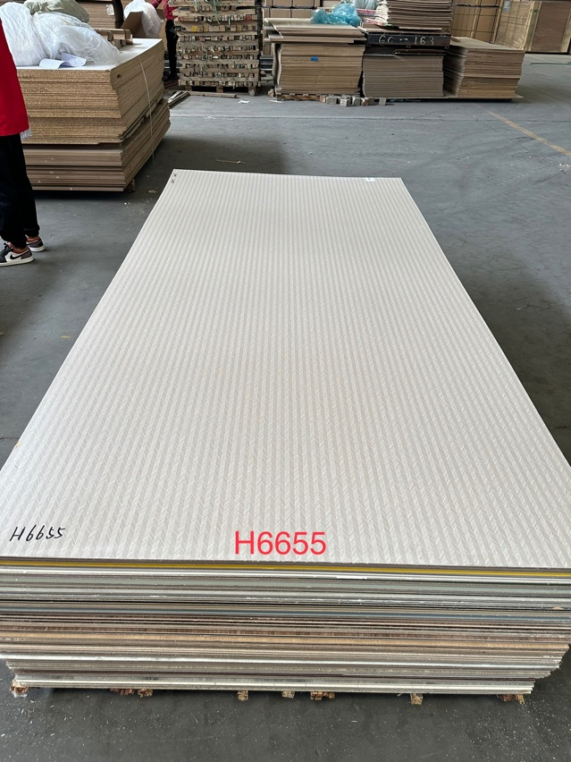 Melamine Blockboard with Various Melamine Colours and Fir Wood Core for Furniture