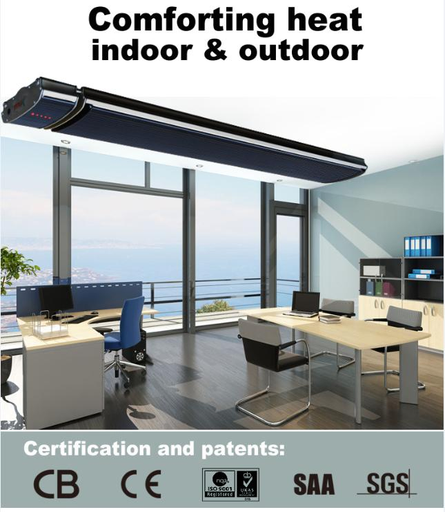 1000W 1800W 2400W 3200W Temperature Display Electric Radiator Heater with Timing and Temperature Setting