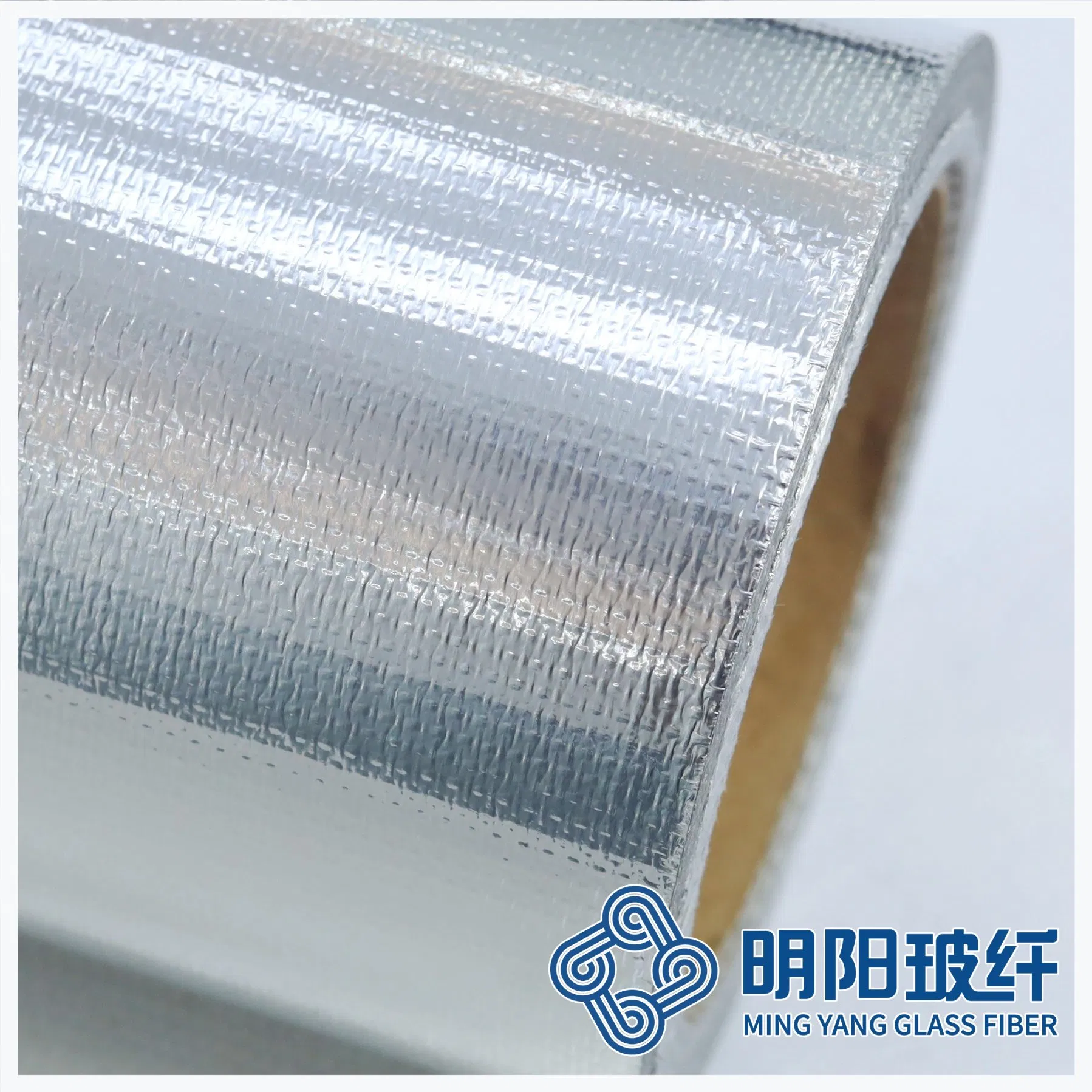 HVAC Air Conditioning Thermal Insulation Fiberglass Duct Insulation with Aluminum Foil Fiberglass Cloth