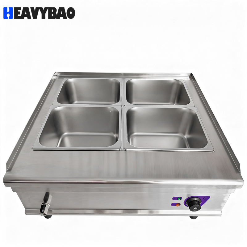Heavybao Electric Commercial Buffet Equipment Stainless Steel Food Warmer Bain Marie