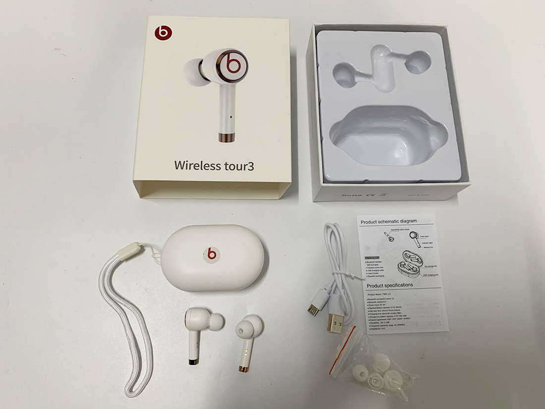 Беспроводные наушники TWS Beatspowerbox 3 Bluetooth 5.0