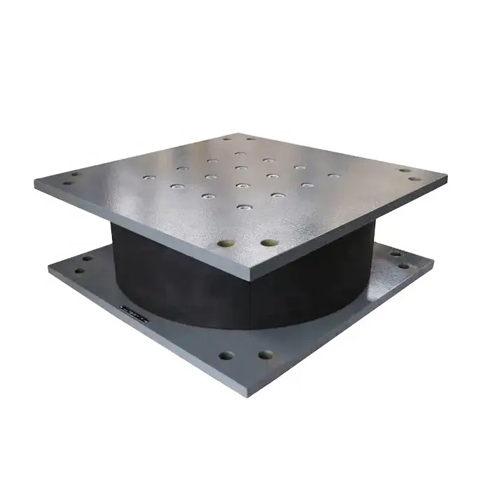 Quality High Damping Bridge Rubber Bearing Lead Core Rubber Bearing Seismic Isolation Bridge Rubber Bearing