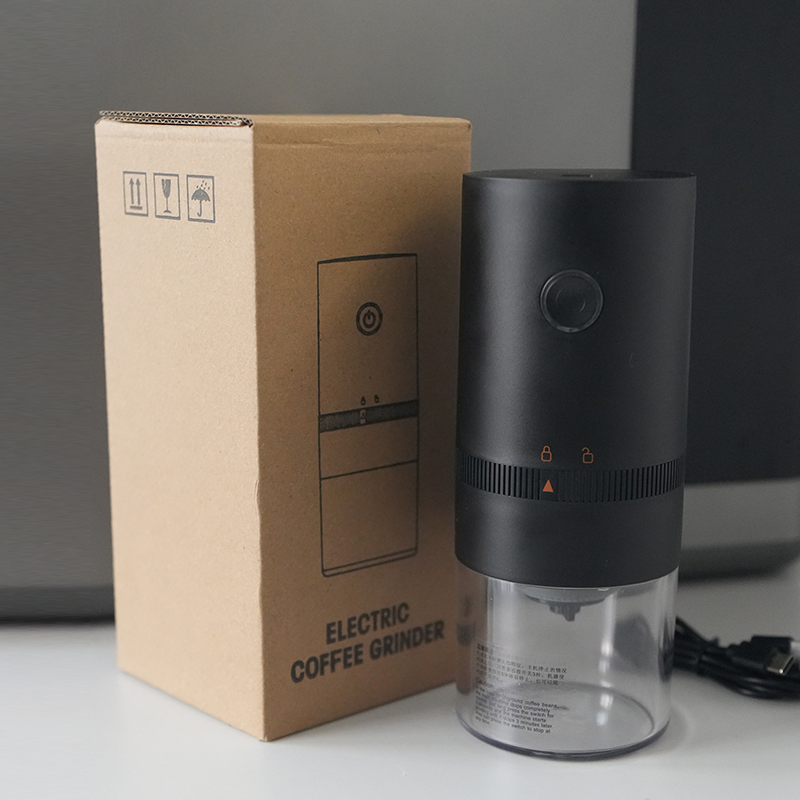 Portable Electric Coffee Grinder USB Rechargeable Coffee Grinder Small Machine Instagram Style