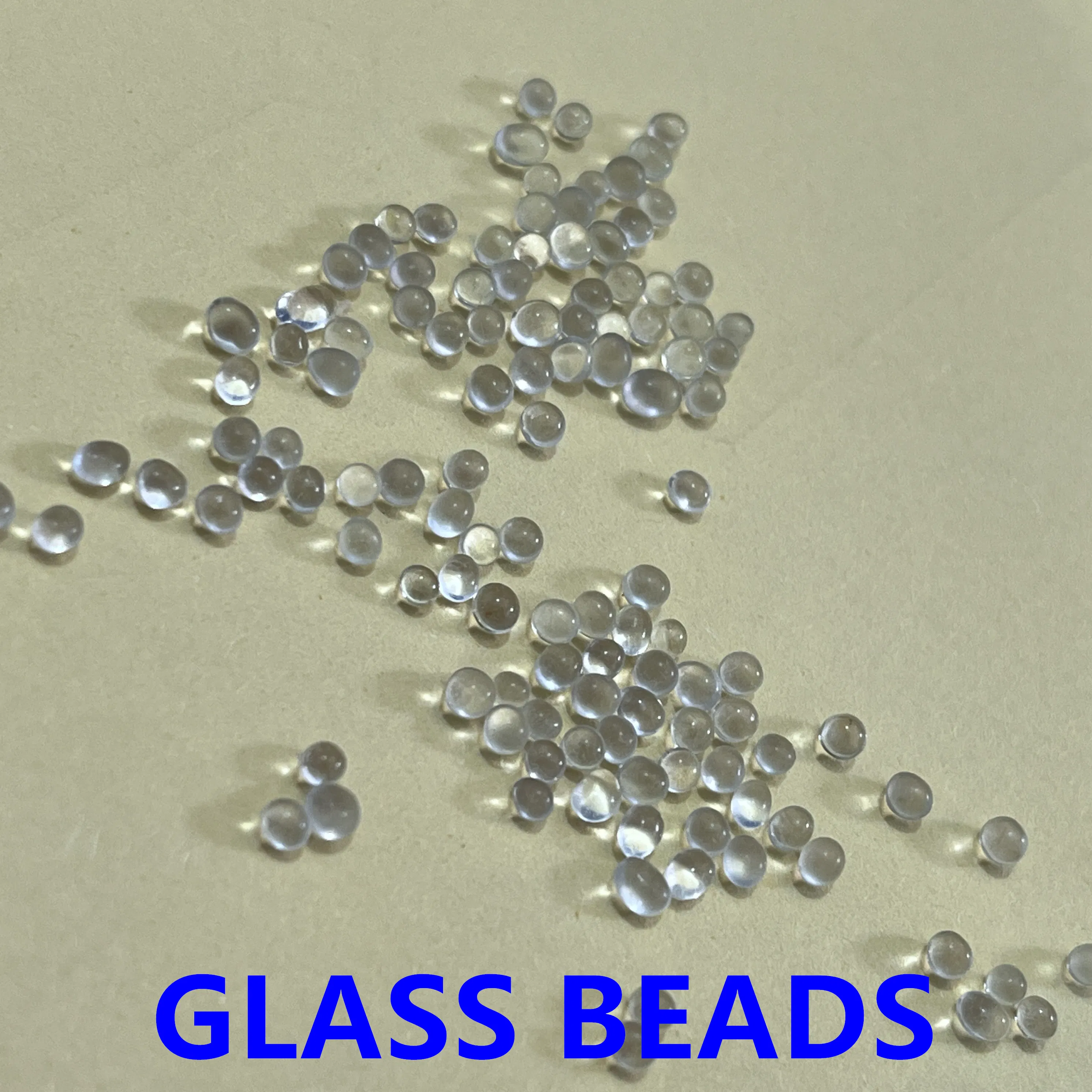 Стеклянные гранулы для пескоструйной обработки, 40/60 mesh
