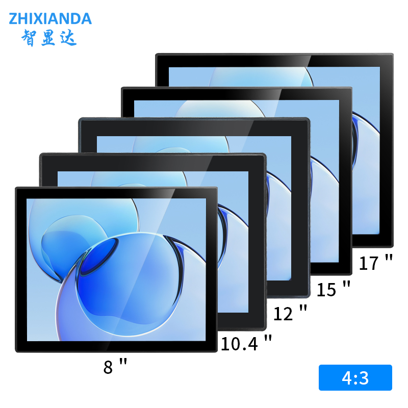 23.8 Inch Touch Screen Monitor Waterproof Industrial LCD Display Capacitive Touchscreen Monitor