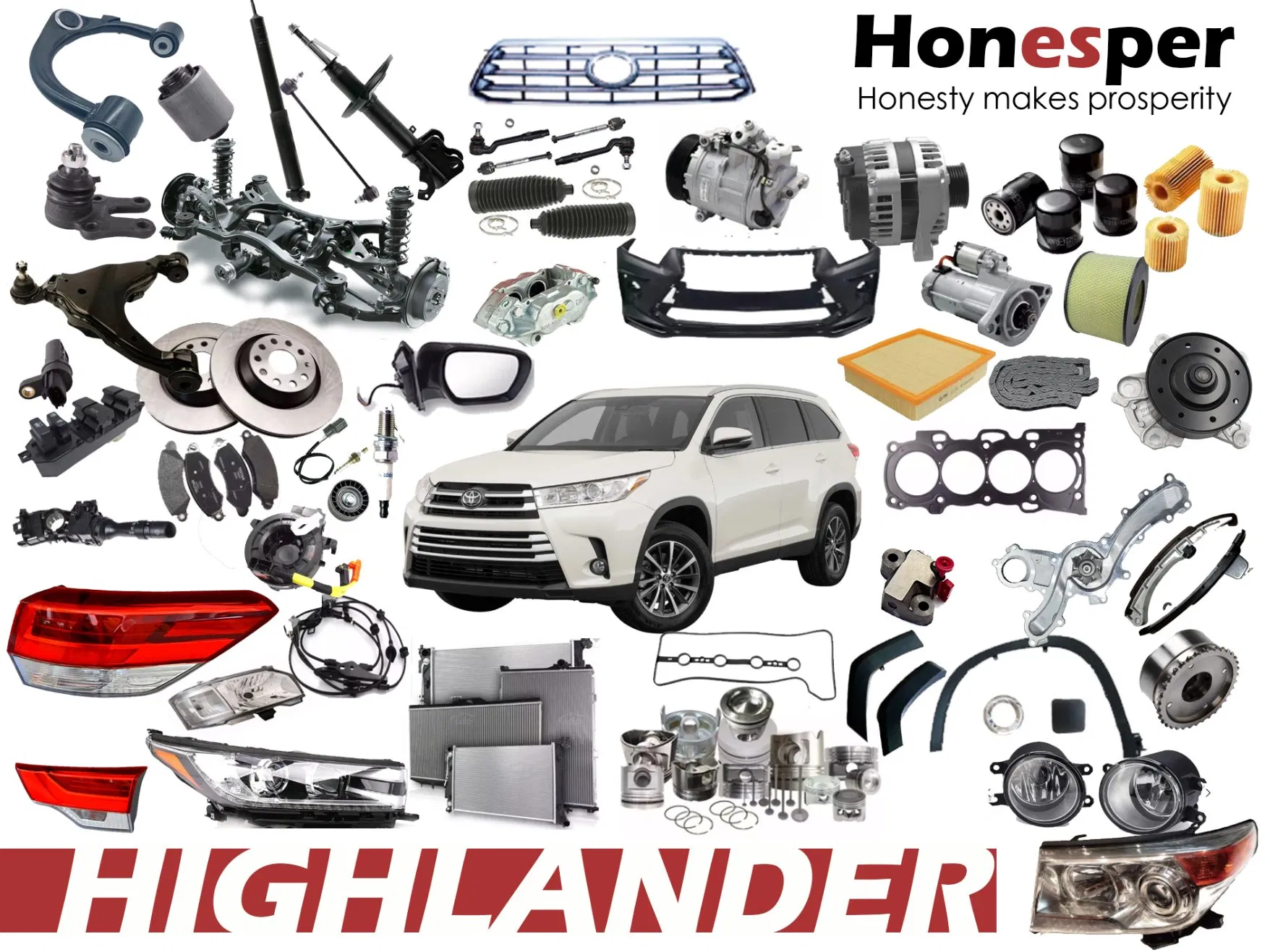 Стартер 12V для Toyota Highlander Kluger 2015-2020 (28100-0V020)