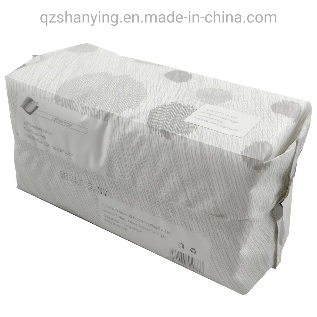 Ultra-Soft Disposable Cotton Face Towels for Gentle Cleansing