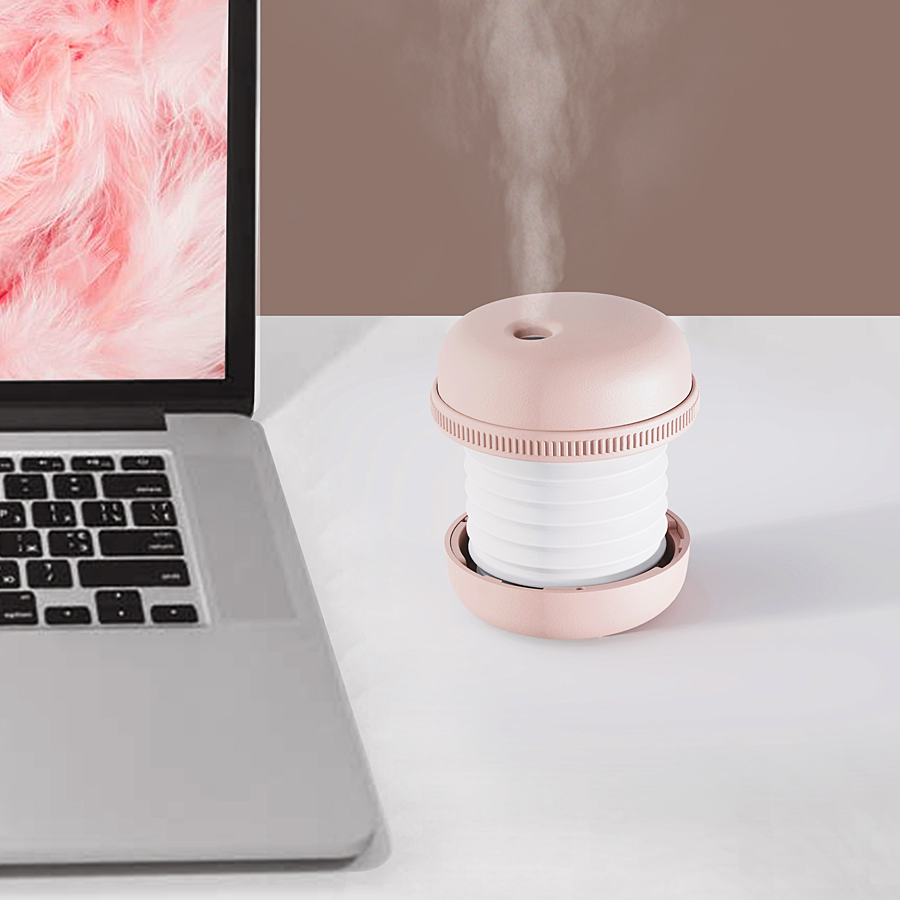 Lightweight & Durable Plastic Humidifier for Home Office Compact Portable Mini USB Air Humidifier