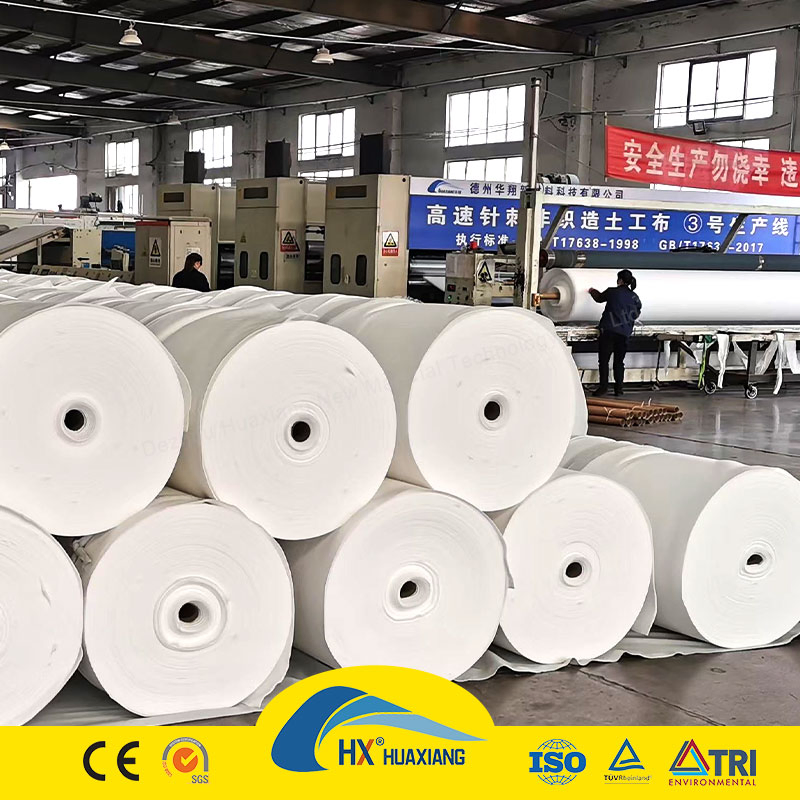 Pet Polyester Filament/Long Fiber Non Woven Geotextile Manufacturer for Filtration