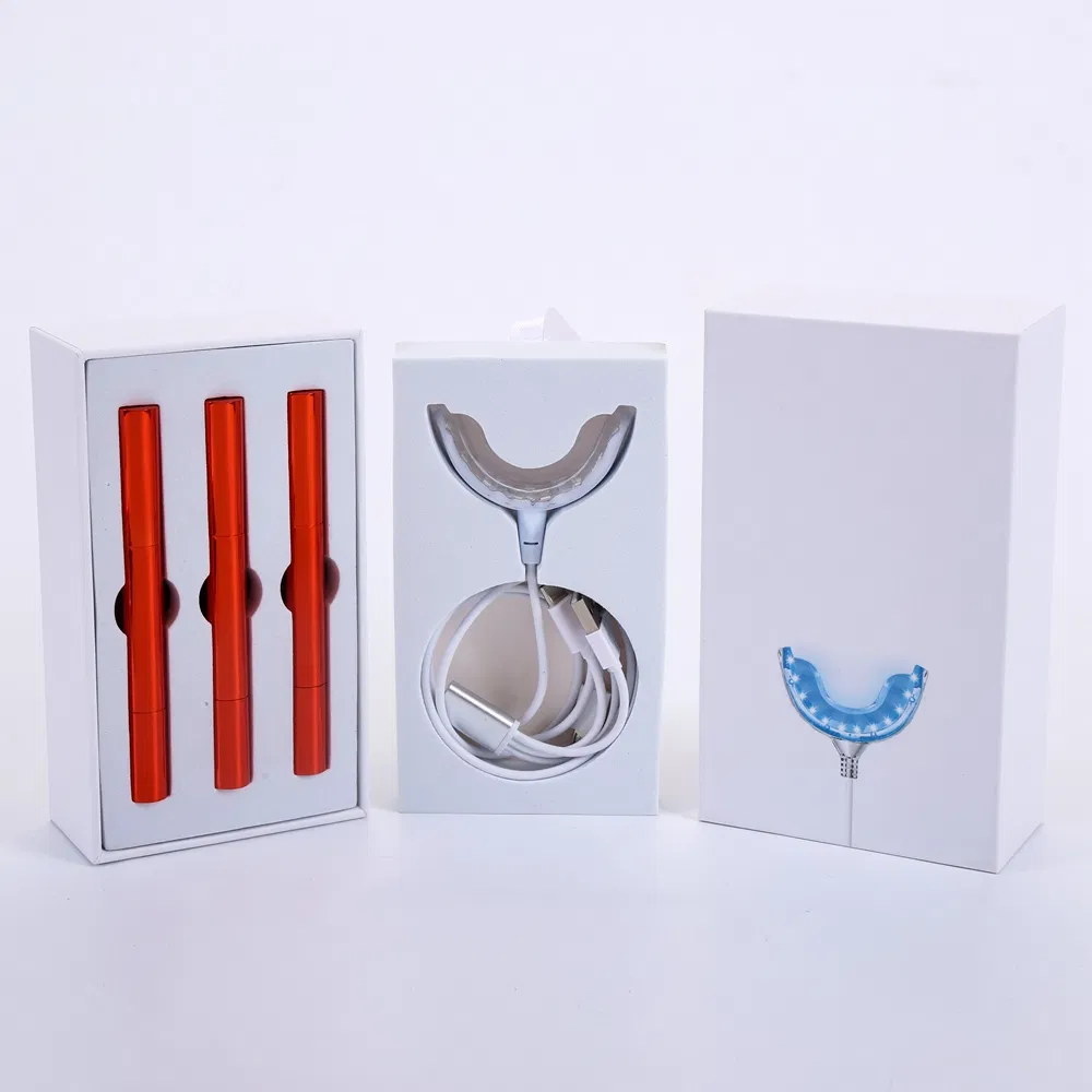 Wholesale Professional Dental Teeth Whitening Kit with Custom Logo LED Light Gel-Pen for Teeth