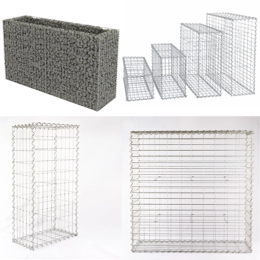 Durable Galvanized Gabion for Road Building Applications