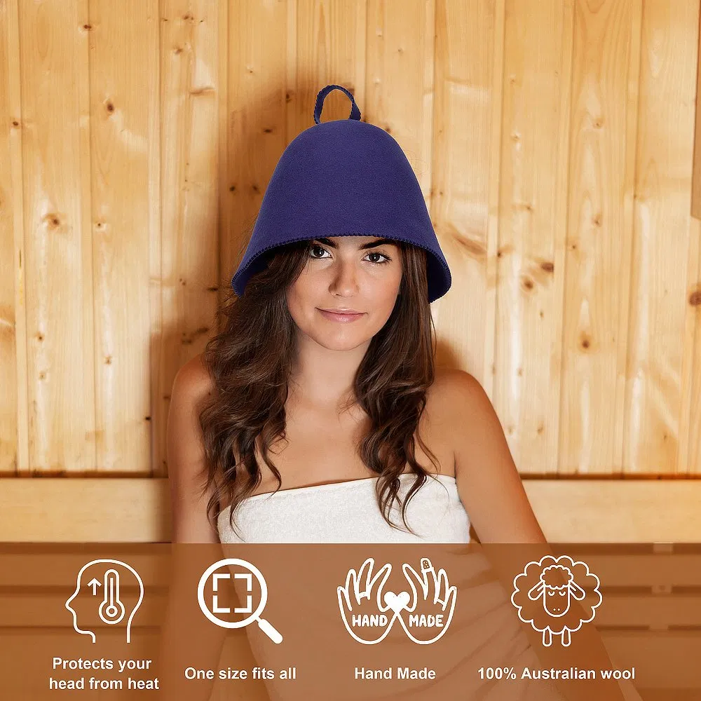 Steam Sauna Room Personal Shower Combo Felt Custom Sauna Hat