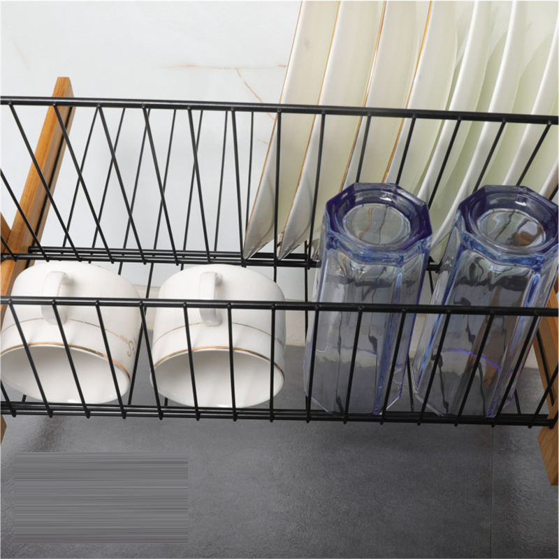 Household Items Kitchen Foldable Drain Dish Plate Drying Rack for Bowls