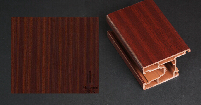 Wooden Grain Exterior Use PUR Lamination PVC/Film/Foil for Window Profiles/WPC Wall Panels