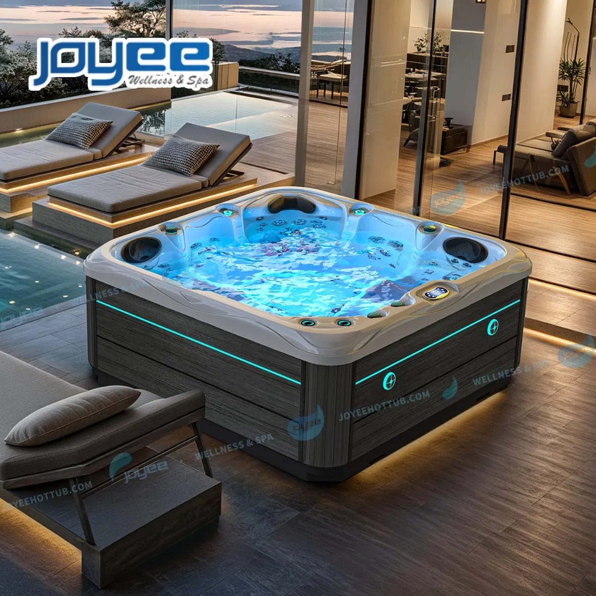 Joyee Popular Jacuzzis Chinese Factory Backyard Pool & SPA