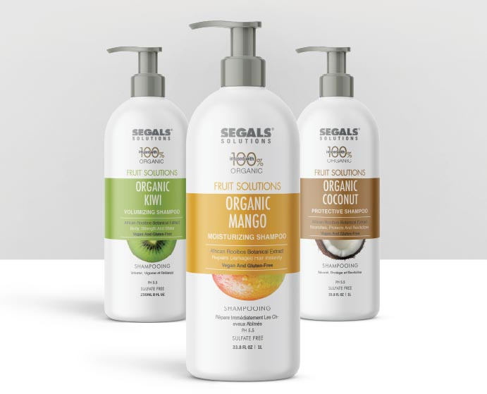 Custom Own Logo Shampoo Bottle Label