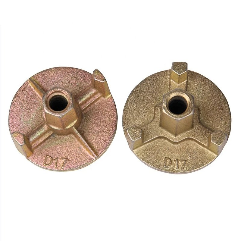 Construction Scaffolding Formwork Forged Galvanized Tie Rod Wing Nut 15/17 90/100mm