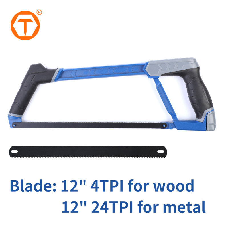 12 Inch All-Aluminum Metal Tree Wood Plastic Cutting Garden Pruning Hand Saw Hacksaw Frame