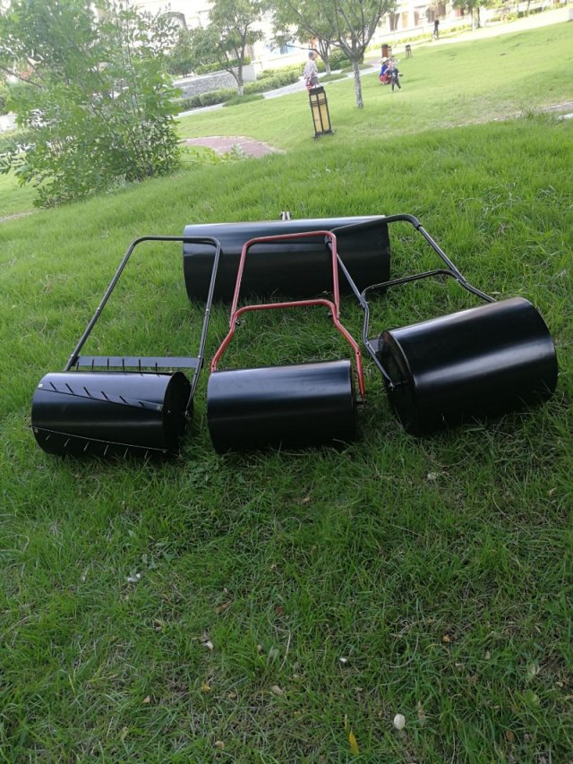 Garden Tool Heavy Duty Rolling Grass Lawn Roller Garden Net Steel Lawn Roller