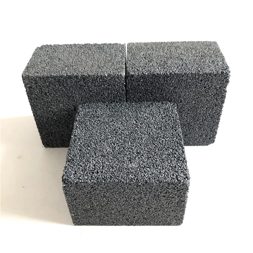 Hard Abrasive Floor Rubbing 24# Silicon Carbide Bricks 76 X76X51mm
