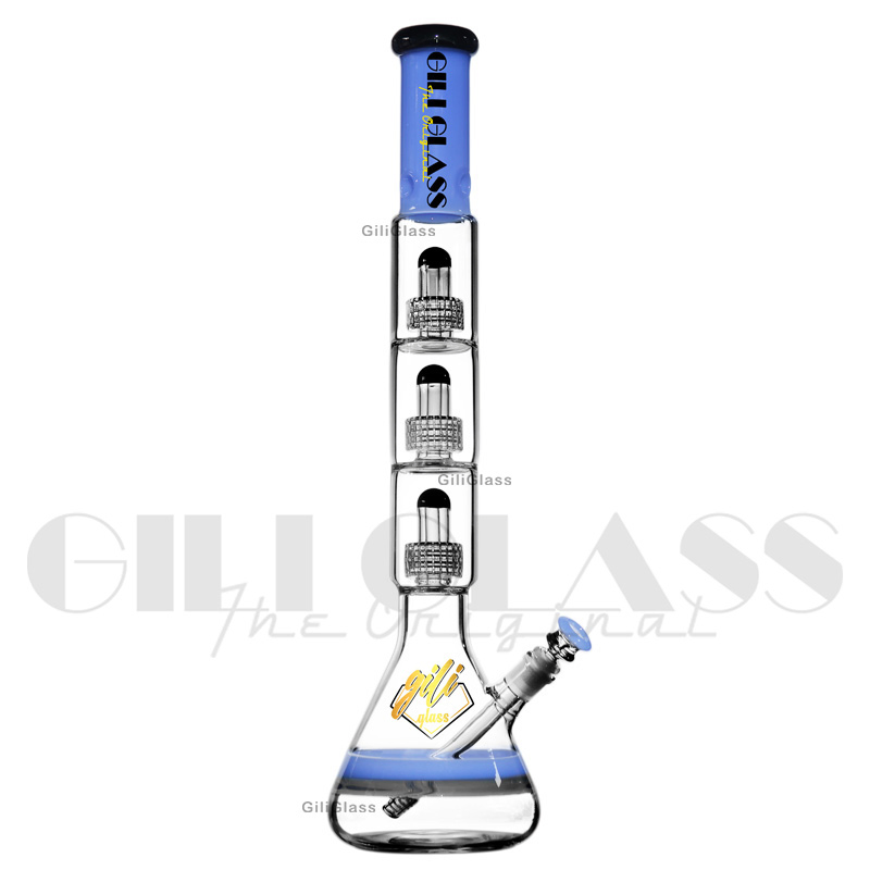 Gili-987 Giliglass 24 Inches Smoking Bubbler Glass Pipe High Quality Glass Smoking Water Beaker