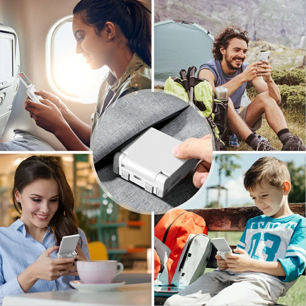 Портативная консоль Miyoo Mini Flip Retro, 64GB, белая