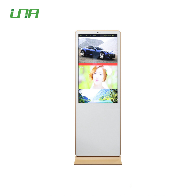I Phone Design Indoor Screen Kiosk LCD Digital Display with Camera Mircophone