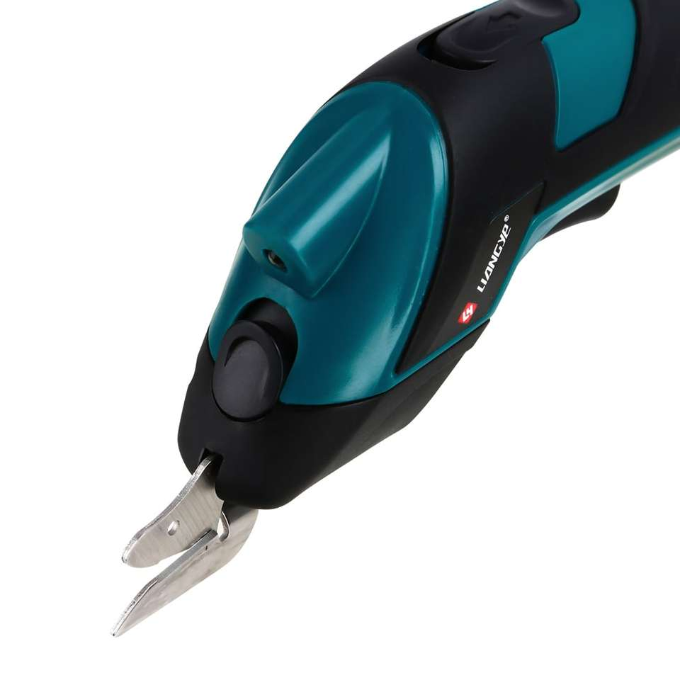 Liangye Cordless Power Tool 3.6V Electric Mini Fabric and Paper Cutter Scissors