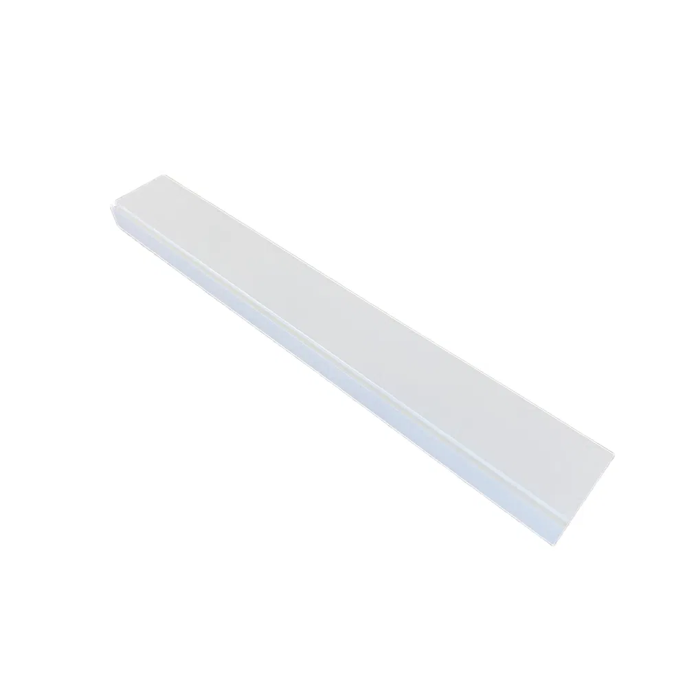 Custom White PVC Extruded Profile for Ceiling Track, Slim Design Easy Installation