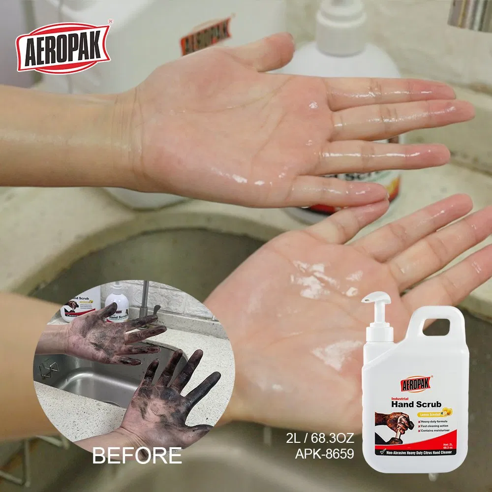 Aeropak 2L Bucket Hand Wash Hand Wash Paste Industrial Frosted Hand Wash Auto Repair-Specific Degreasing Hand Paste