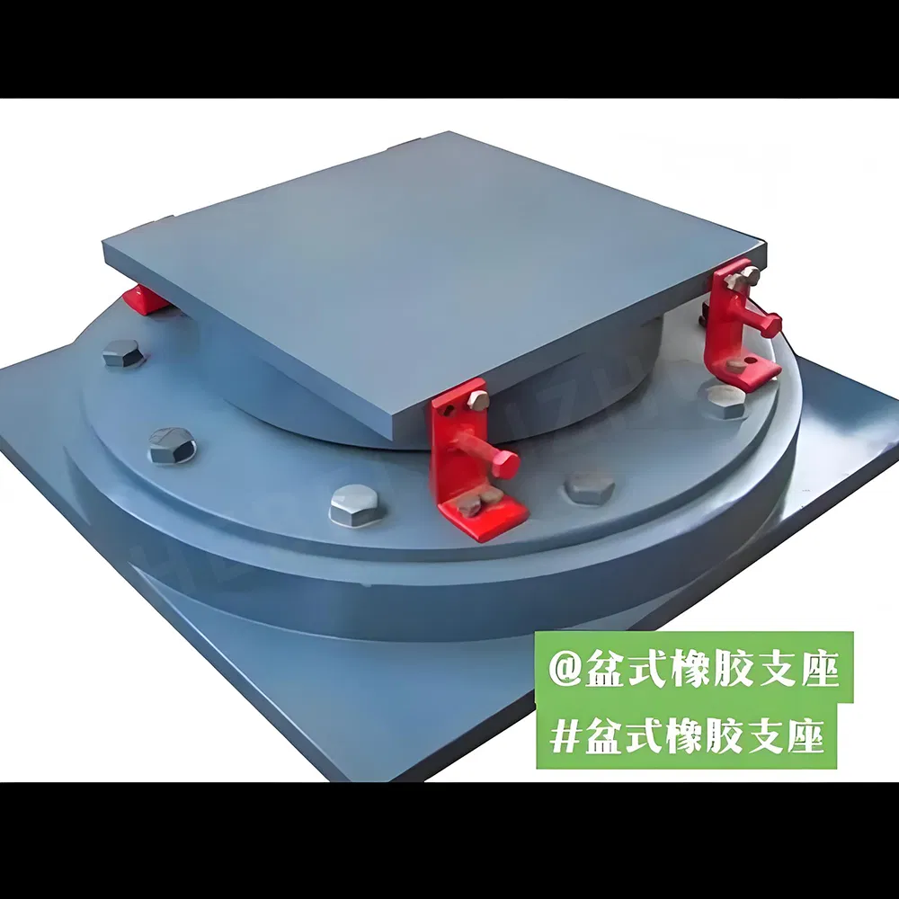 High Quality Sliding Steel Basin/Pot Seismic Isolation Rubber Bearings for Bridge Construction