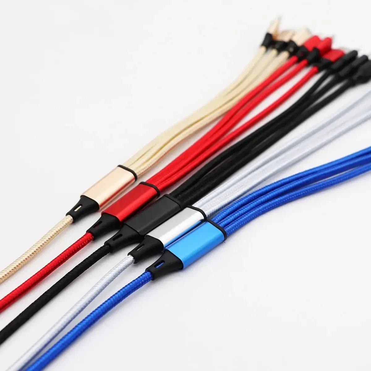 Универсальный кабель USB Type-C 1.2м, 5-в-1, нейлон