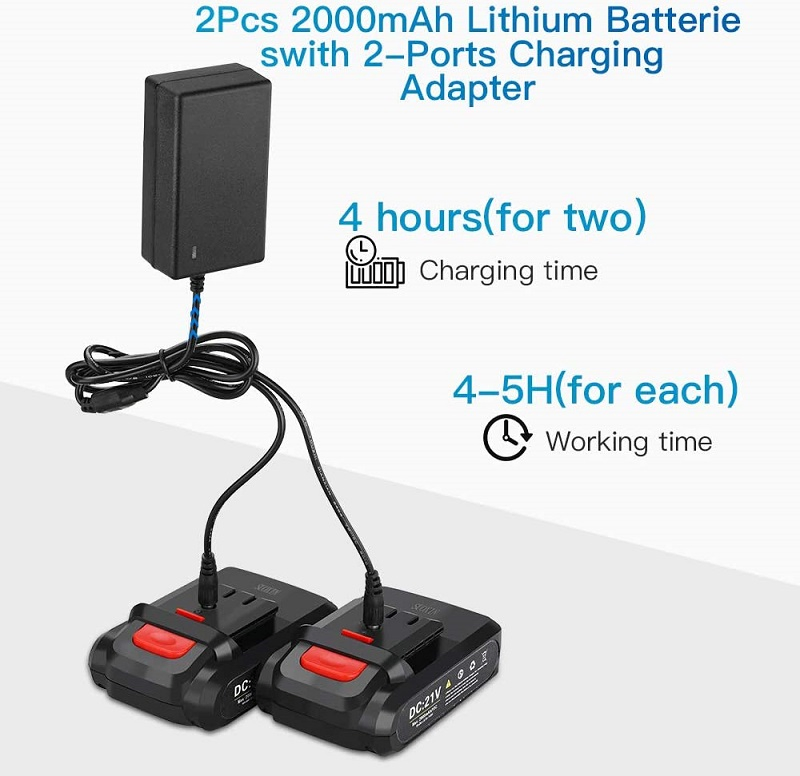 Аккумуляторные электроножницы для сада 21V, 35 мм