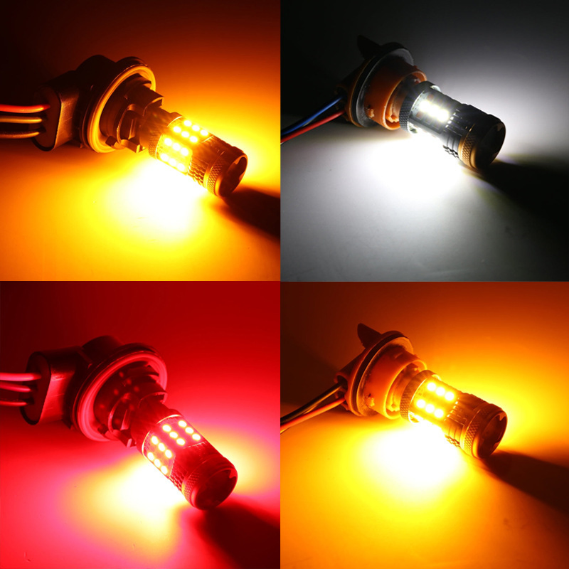 Светодиодная лампа Jiali 1157 красная для стоп-сигналов