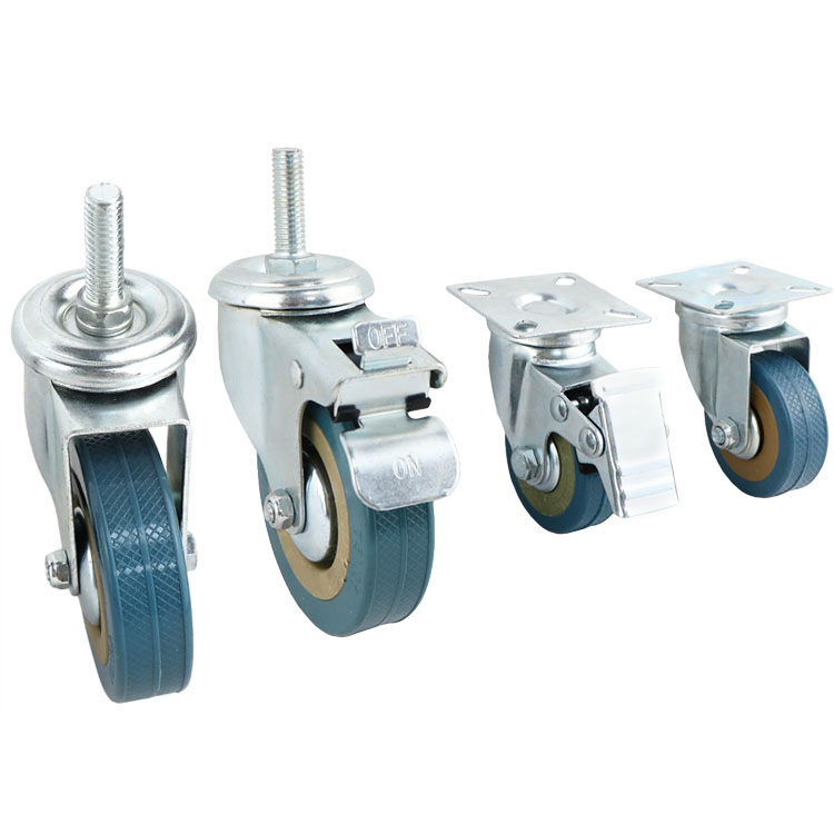 Winstar Stronger Metal 2/3/4 Inch Industrial Furniture Wheel for Trolley Caster