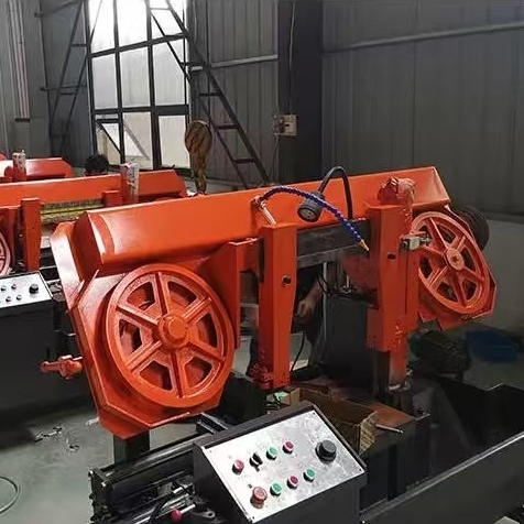 Ленточная пила по металлу горизонтальная гидравлическая