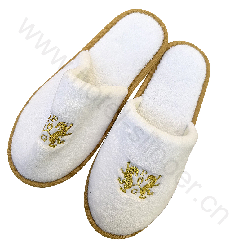 Мягкие тапочки из кораллового флиса для отелей