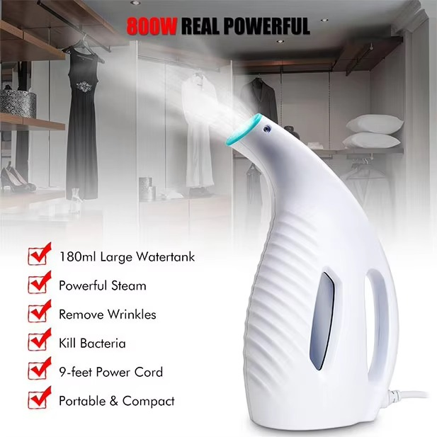 Portable Travel Electric Iron Steamer for Clothes Good Standard Handheld Garment Steamer for Optimal Fabric Care