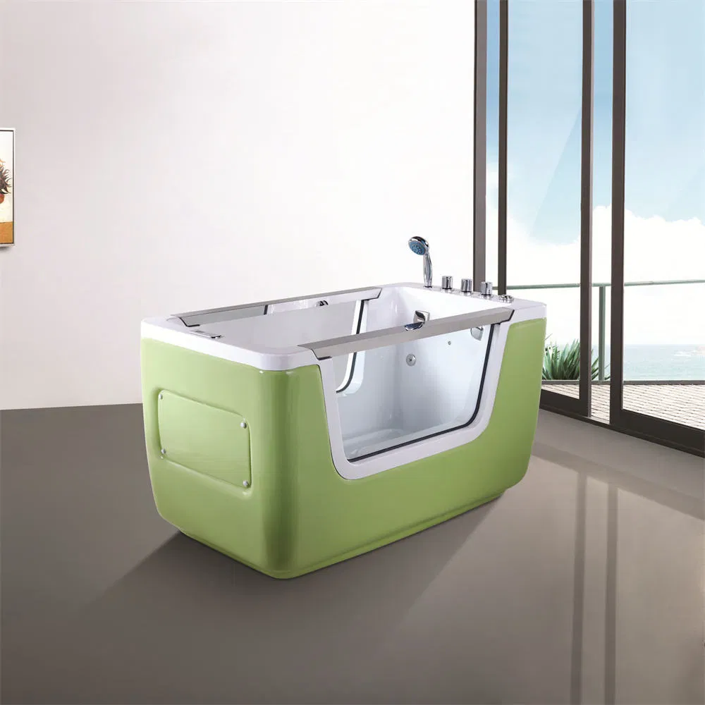 Детская ванночка из акрила белая