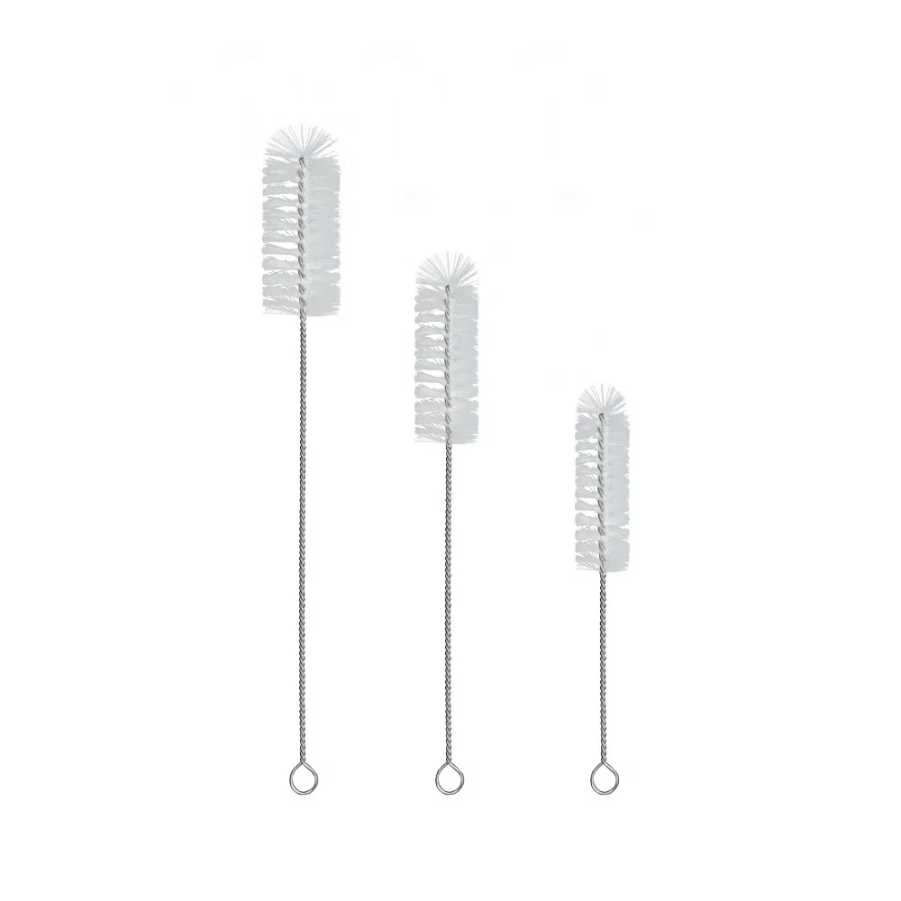 Eco-Friendly Silicone and Nylon Brush for Reusable Straws