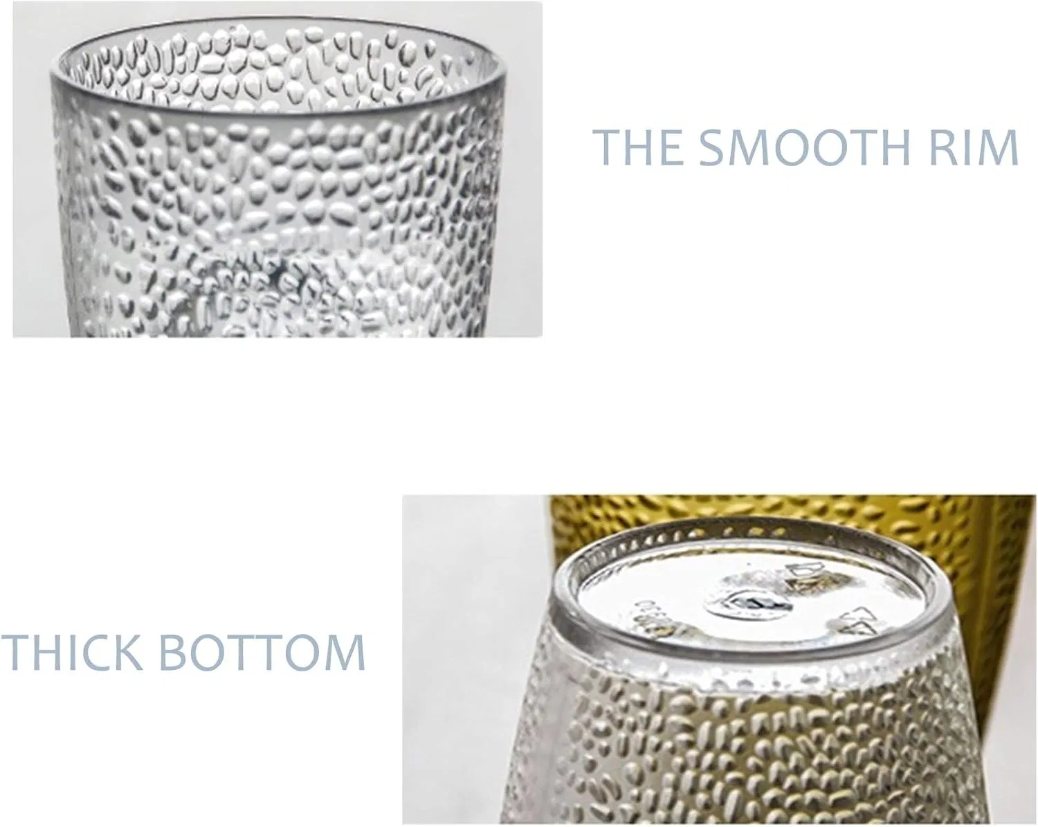 370ml 490ml Restaurant Drinkware Colorful Juice Water Cup